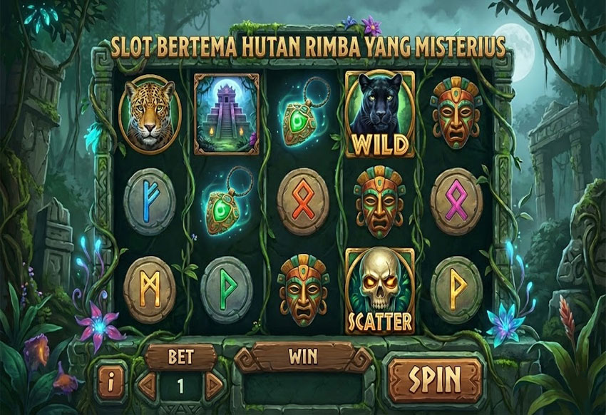 Slot Bertema Hutan Rimba yang Misterius